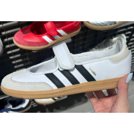 MWLR 7MGC orig/inals Samba Jane รองเท้าส้นเตี้ยบัลเล่ต์ผู้หญิง Mary Jane นุ่ม สบาย 8AAA