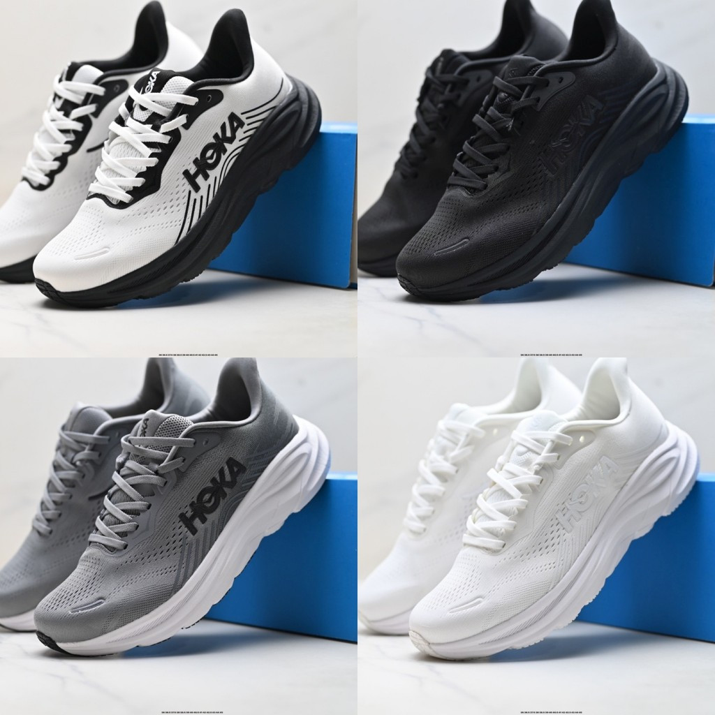 HOKA W CLIFTON 11 รองเท้าวิ่งผู้ใหญ่ รองเท้าผ้าใบตาข่ายน้ําหนักเบาระบายอากาศได้ เหมาะสําหรับมาราธอน 