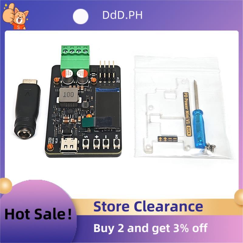 PD Power Mini Step-Down Power Module Supply Lab Power Supply ปรับได้ 20V 3A การสลับ A