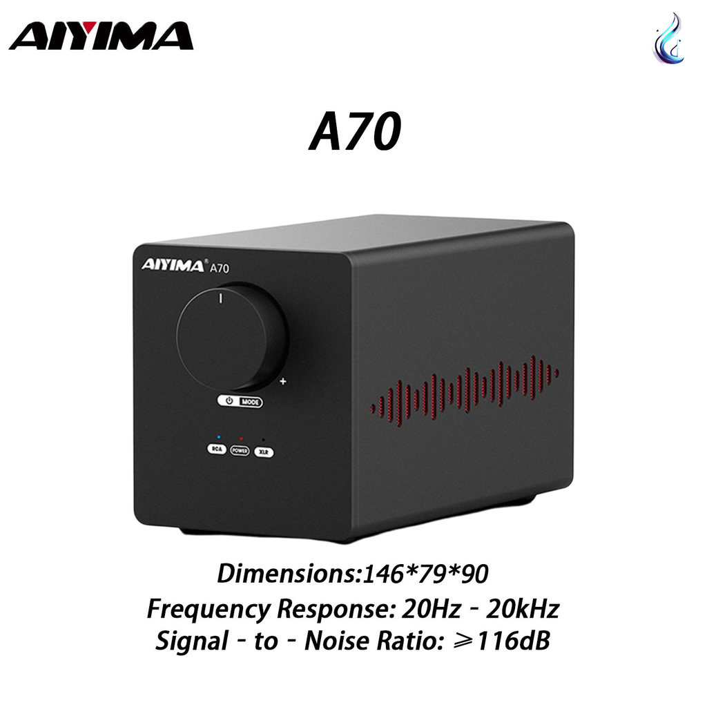 AIYIMA A70 TPA3255 PFFB สเตอริโอ Amp 2x300W HiFi Class D เครื่องขยายเสียงสําหรับลําโพง Passive โฮมเธ
