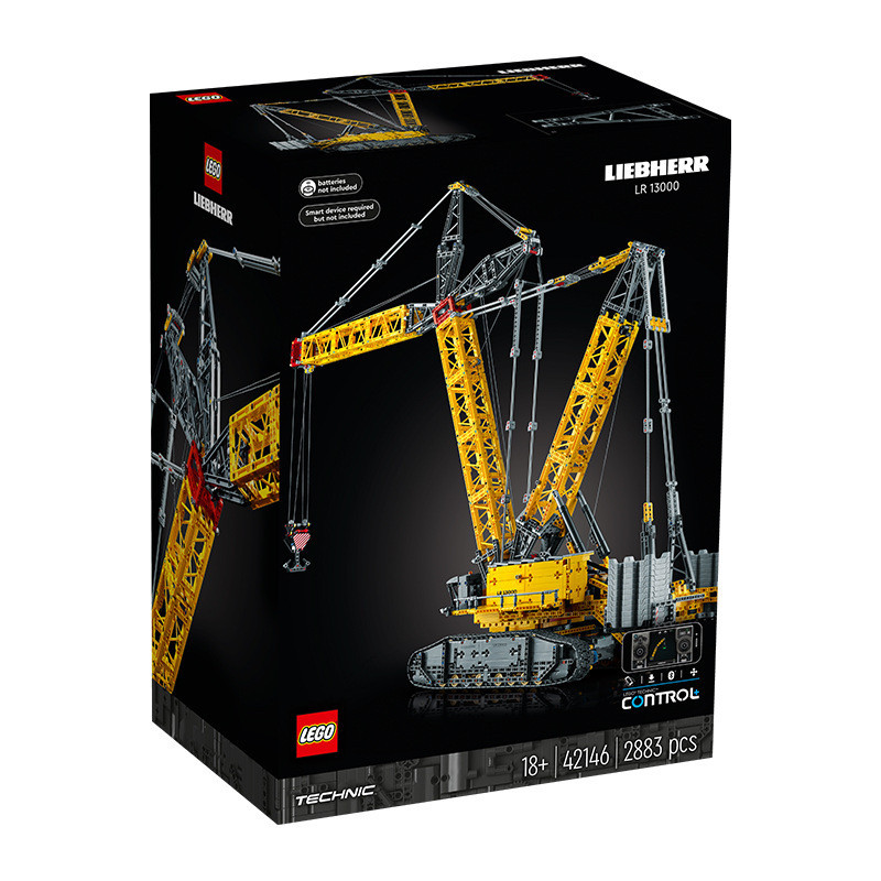 กลุ่มกล 42146 Liberhale LR Track Crane ประกอบของเล่นบล็อกตัวต่อ