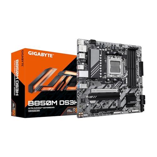 GIGABYTE B850M DS3H MB6678 — MicroATX general-purpose motherboard for AMD Ryzen small form-factor PC