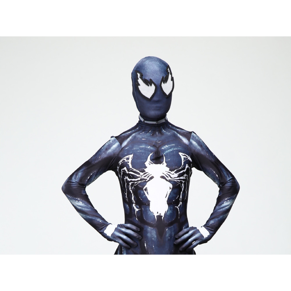 ฮาโลวีนขายร้อน Venom Venom Spider-Man ชุดบอดี้สูทเด็กผู้ใหญ่คอสเพลย์เครื่องแต่งกาย 2.60902
