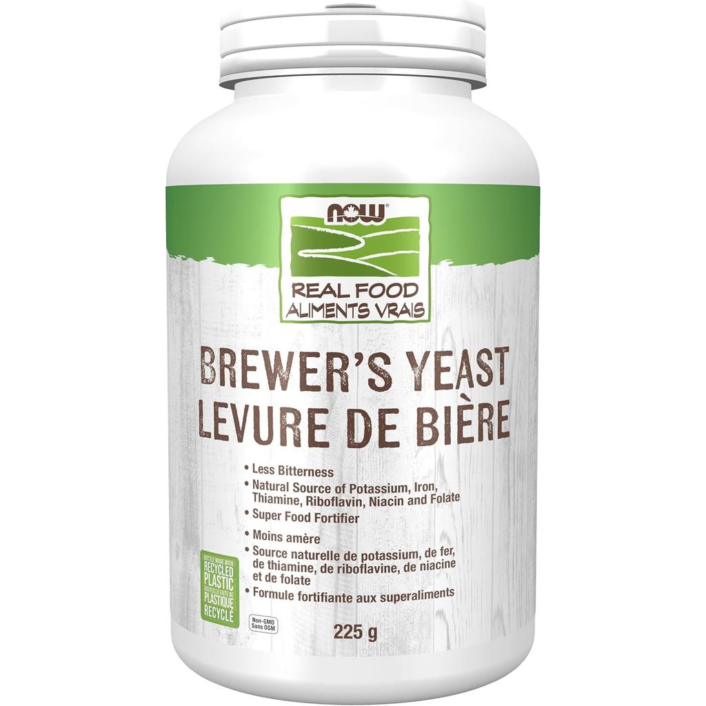 NOW Real Food Brewers Yeast Powder 225g