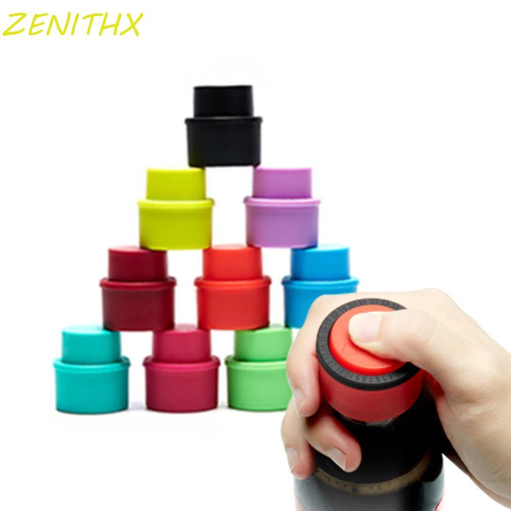ZENITHX Stopper Sealer Push Type Bottle Pump Caps Soda Carbonated Fizzy Drink Saver Lid