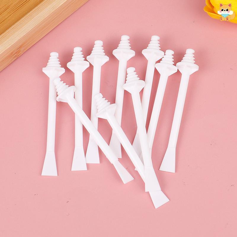 [VI] 10 ชิ้น Nose Wax Wax แว็กซ์กําจัดขนแบบใช้แล้วทิ้งพลาสติก sti TH