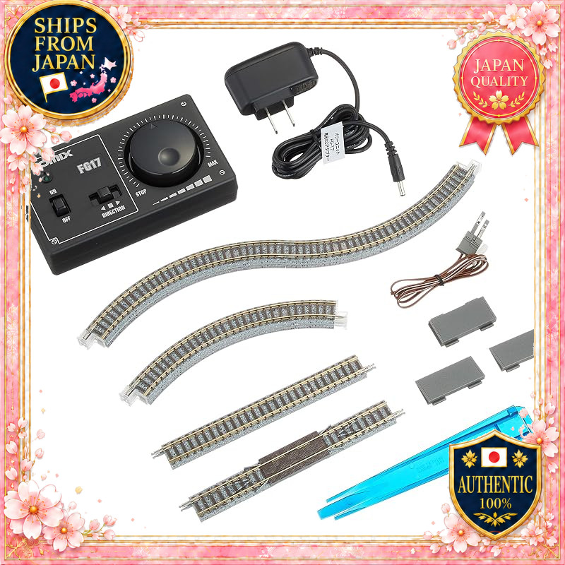 TOMYTEC TOMIX N Scale Mini Model Railway Operation Set 90098 Rail Set