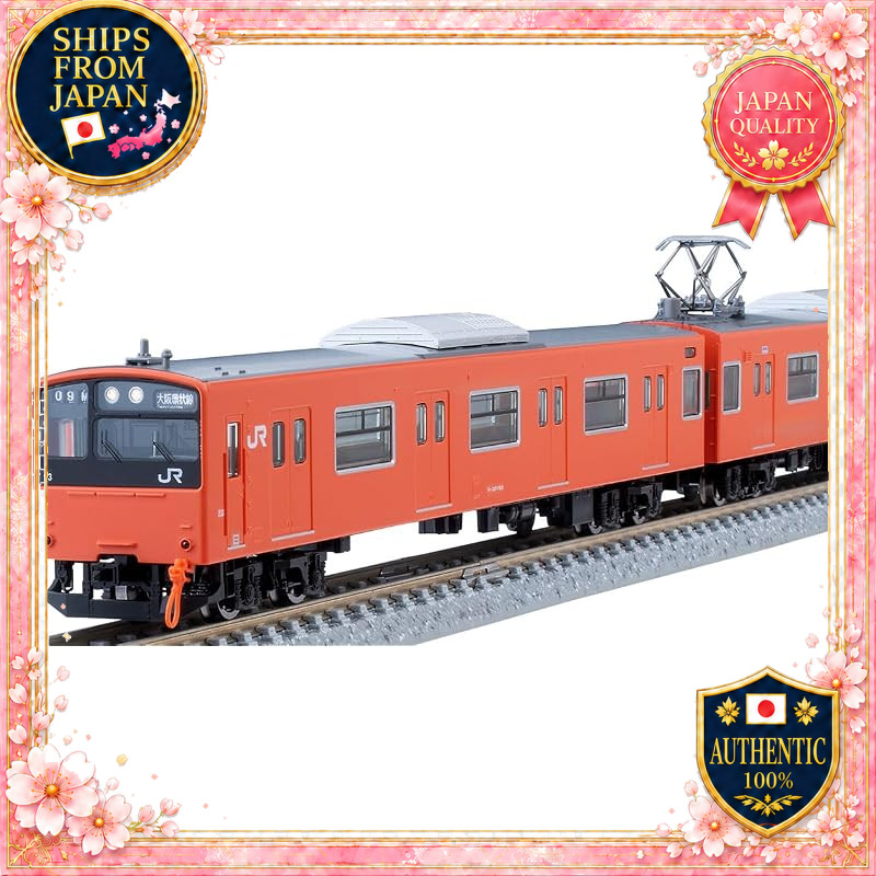 TOMYTEC JR 201 Series JR West 30N Renewal Orange Set 98843 N Scale Model Train