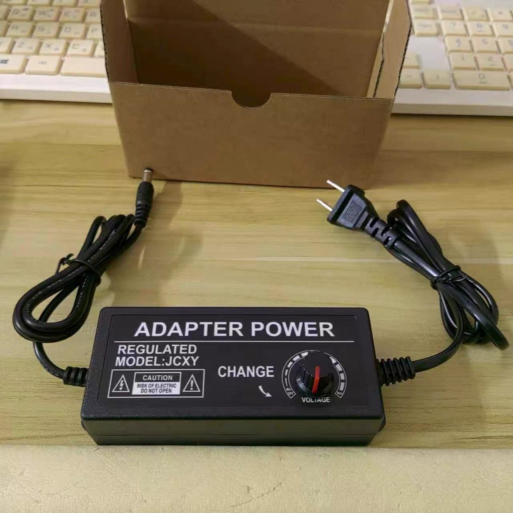 AC/DC อะแดปเตอร์ ปรับโวลท์ได้ Adapter 3V-12V 5A
