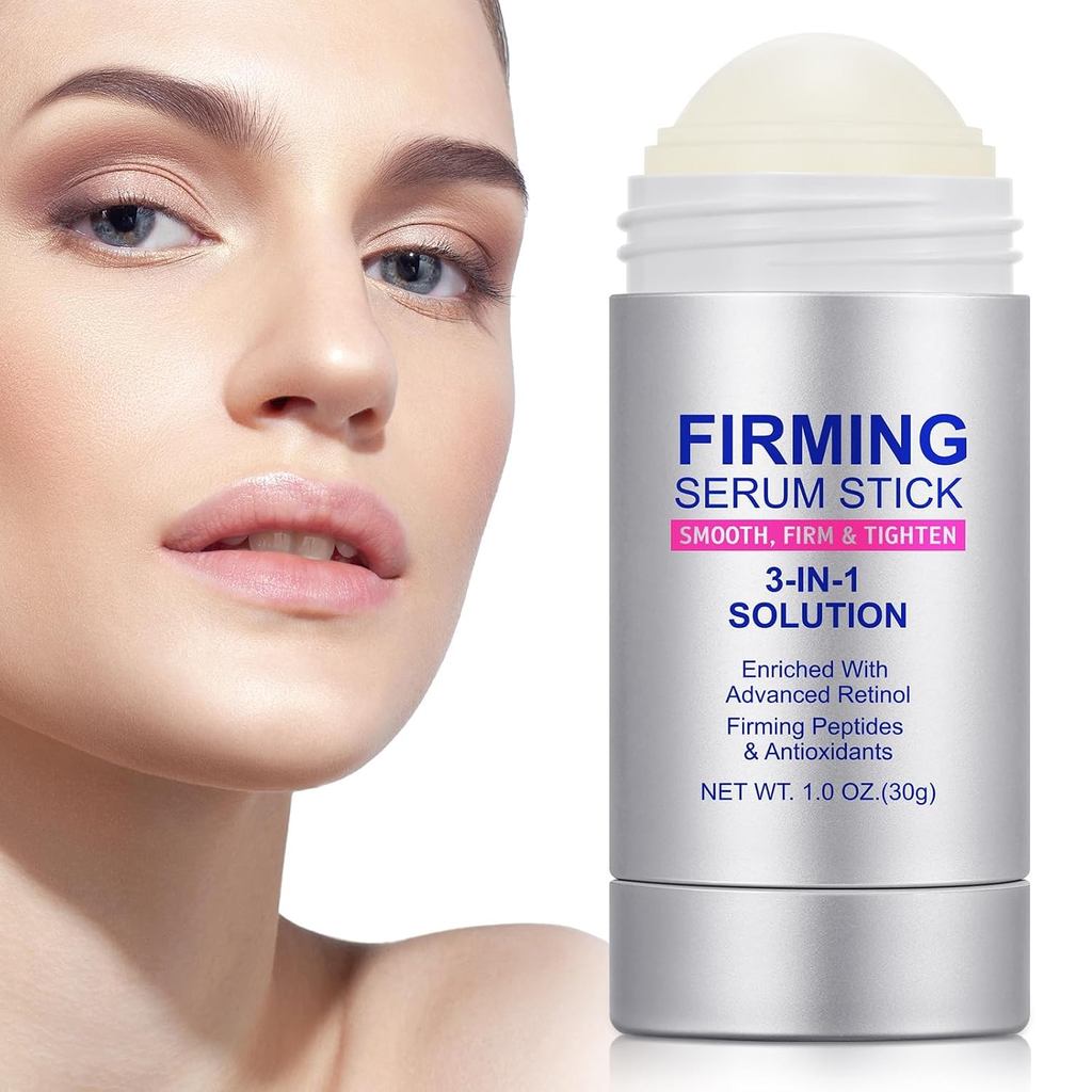 Advanced-Retinol Firming Serum Stick แท่งกระชับใบหน้า 3-in-1 สําหรับผู้หญิง หน้าเนียน กระชับ และเต่ง