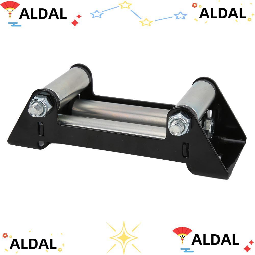ALDAL Winch Roller Fairlead, เหล็กสังกะสีชุบ Bolt รูปแบบ Universal Winch Fairlead, Universal 152 มม.