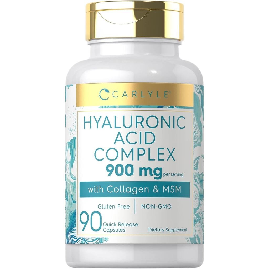 Carlyle Hyaluronic Acid Complex 900 มก | พร้อมคอลลาเจนและเอ็ม