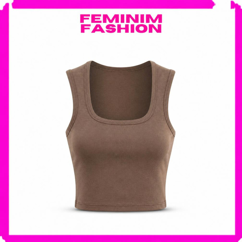 FF Laura Crop Tanktop พร้อมบราคัพ