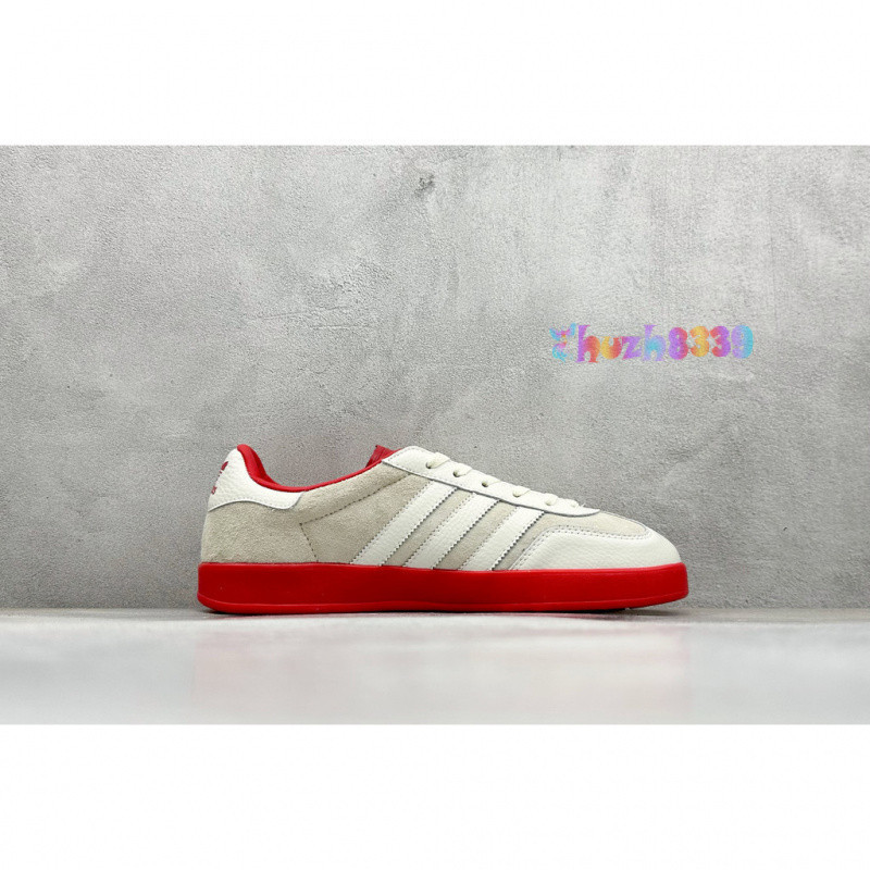 [ระดับสหาย] sup Co-Branded Gazelle Indoor Life Casual Shoes Low-Top Flat Shoes Breathable Cushioning