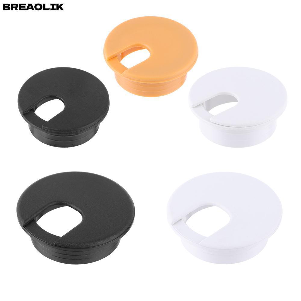 BREAOLIC 35/50 มม.คอมพิวเตอร์ Grommet Buckle Line Clamp Office Tidy Line Box