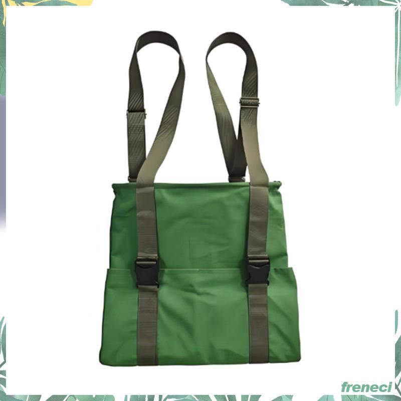 [Freneci] Canvas Orchard Picking Bag สายรัดปรับได้ Orchard Harvest Bag Heavy Duty