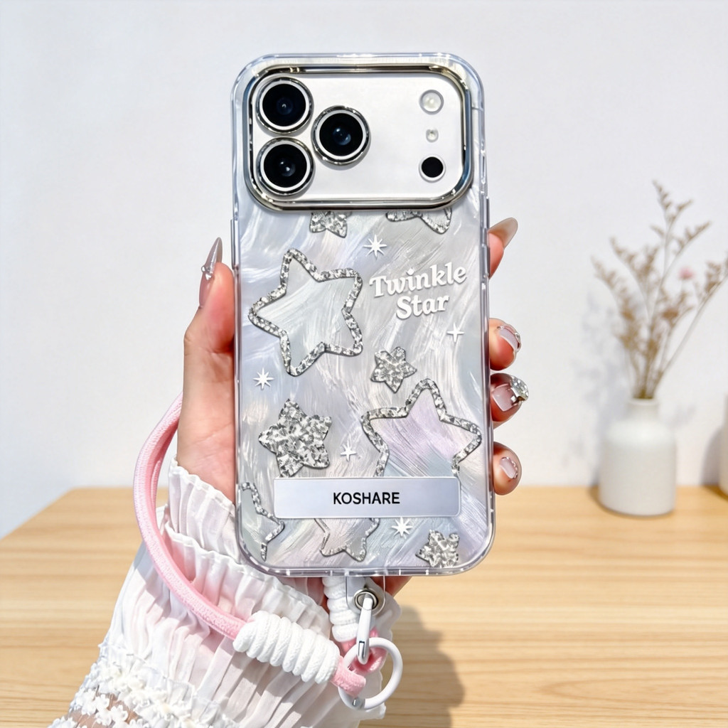 💖Stars-เคส Apple ที่รองรับ เคสไอโฟน 18/17PROMAX iPhone 16 15PROMAX 14Plus 13PRO 11 12-HLYSJK212