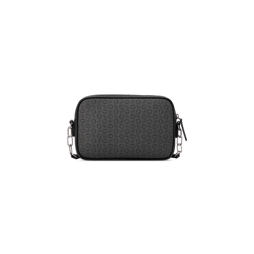 GUESS حقيبة كروس DANICA Mini بسحاب — أسود — صورة 3
