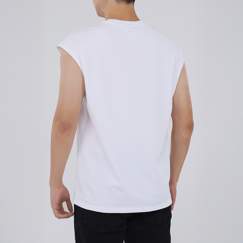 WRANGLER เสื้อยืดแขนกุดผู้ชาย รุ่น WR S526MTSLF05 สีขาว — صورة 4