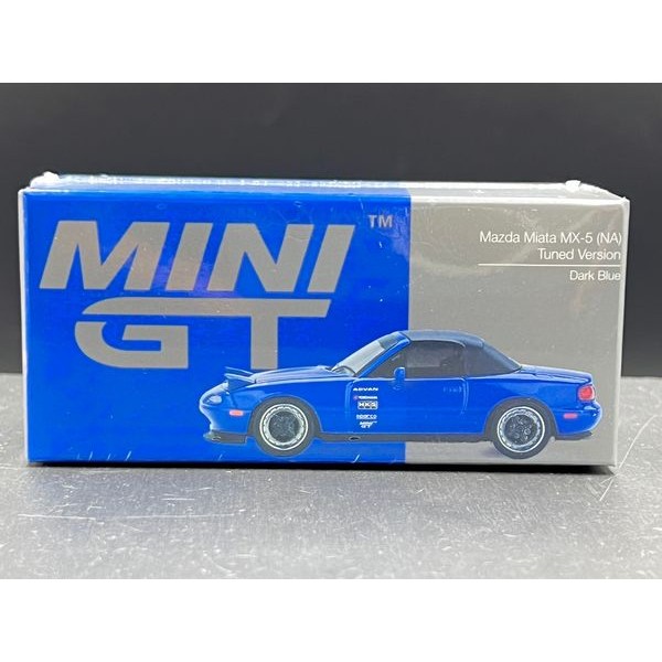 MINIGT  Mazda Miata MX-5 (NA) Tuned Version Dark Blue
