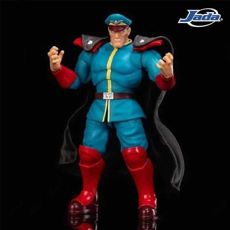 Jada Street Fighter Hand Office1/12Street Fighter Baisen สีพิเศษ Qingweijia ทั่วไปเคลื่อนย้ายได้รุ่น