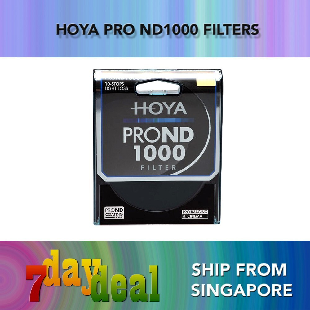 Hoya Pro ND1000 Filter 10 Stop Neutral Density ND 58mm | 67มม | 72มม | 77มม | 82mmTH99 YJV7
