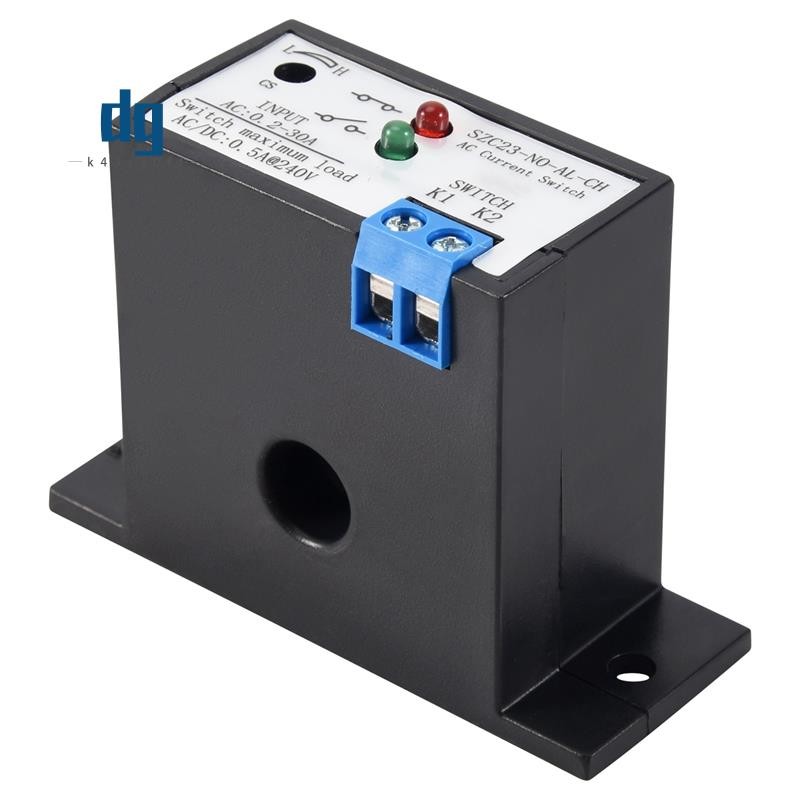 Current Mutual Induction Switch SZC23-NO-AL-CH ปกติเปิด Current Detection SWITCH สําหรับ AC Current 