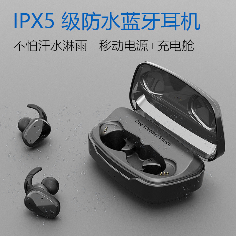 2025ใหม่ ENC หูฟังบลูทูธ InEar Noise Cancelling หูฟังบลูทูธพร้อมเคสชาร์จหูฟังบลูทูธกีฬาHT99 0ZOK