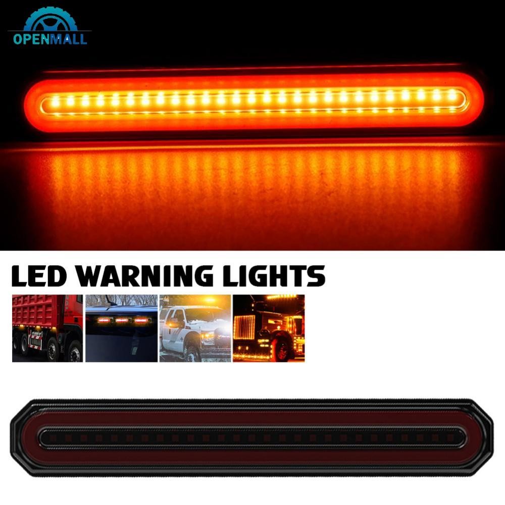 OPENMALL 87LED 3 ใน 1 รถบรรทุกเบรคหยุดไฟท้ายด้านหลังไฟลําดับไฟเลี้ยว DRL ไฟท้ายสําหรับ Moto รถ Trail