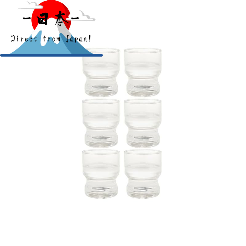 [Direct from Japan]
Sasaki Glass Tumblers Pub 9 Tumblers, 245ml, Set of 6, Made in Japan, Dishwasher