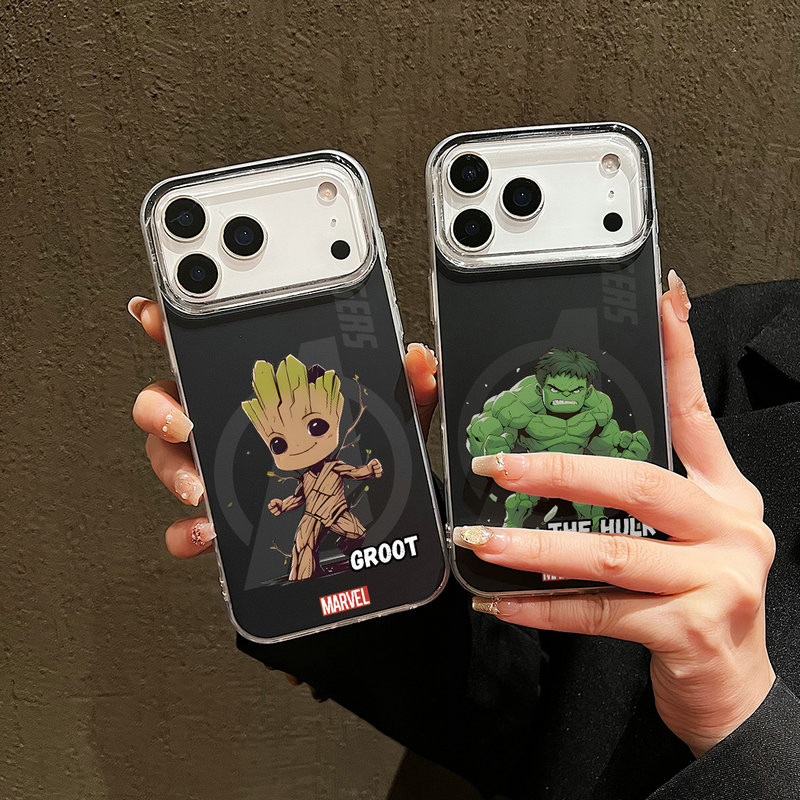 การ์ตูนน่ารักรุ่นQ HulkสําหรับiPhone 17 Pro Max 16 Pro 16promax15proamx 14promax 13 Pro Max 12 Pro M