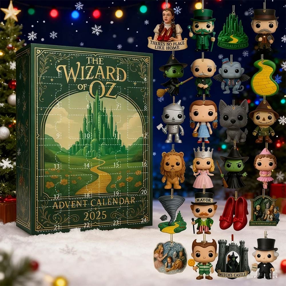 The Wizard of Oz Advent Calendar – 24 Days Countdown Calendar