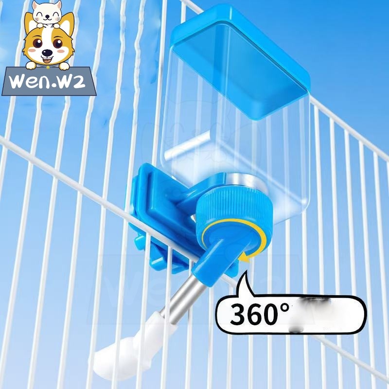 wen.W2 นกใช้เครื่องให้อาหารอัตโนมัตินกแก้วนกแก้วอุปกรณ์เสริมใต้น้ำ ที่ป้อนน้ำนก