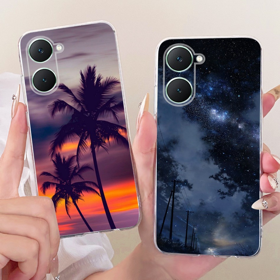 สําหรับ Vivo Y03 Y03T Y18 Y18e Y18i Y18T Y28S 5G ใหม่ Cool Tiger Dragon รูปแบบเคสโทรศัพท์ซิลิโคนนุ่ม TPU กรณี - รูปที่ 3