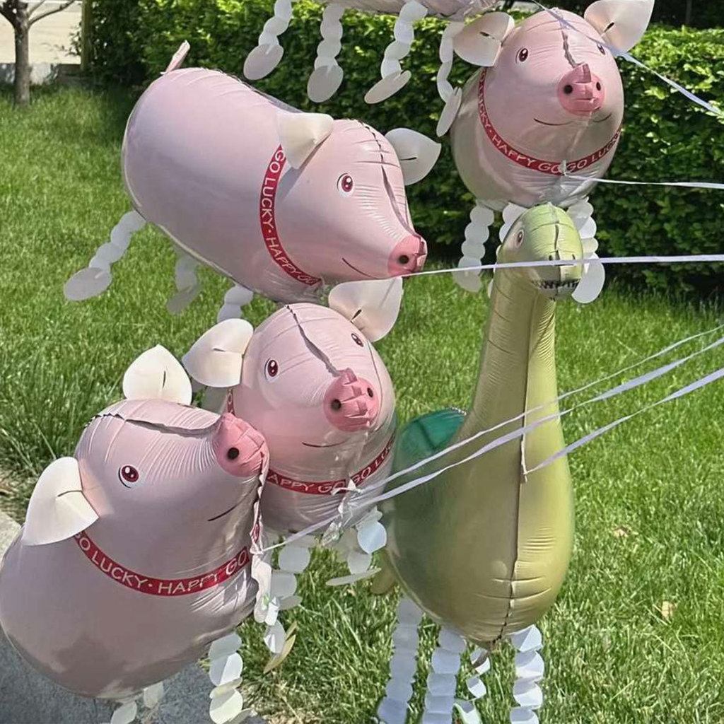 New Listing#Street Vendor Balloon Toy Walking Helium Balloon for Children Walking Animal Pet Walking