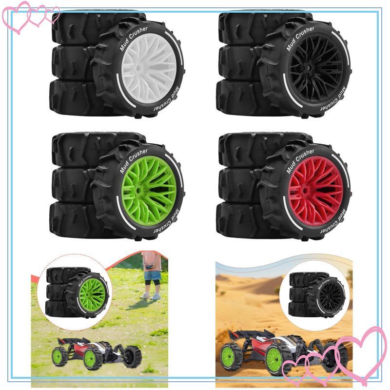 [meteor2] 4x RC Off Road Buggy ล้อเปลี่ยน RC Off Road ยาง 2.8x1 นิ้วสําหรับ 1/14 Typhon