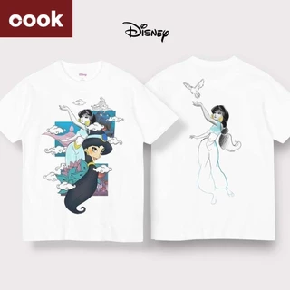 [งานเกรดพรีเมียม งานเกรด A] disney เสื้อยึด ผ้าเทคโนโลยี Sorona จากอเมริกา พิมพ์ลาย cinderella เสื้อยืด oversize เหมาะ