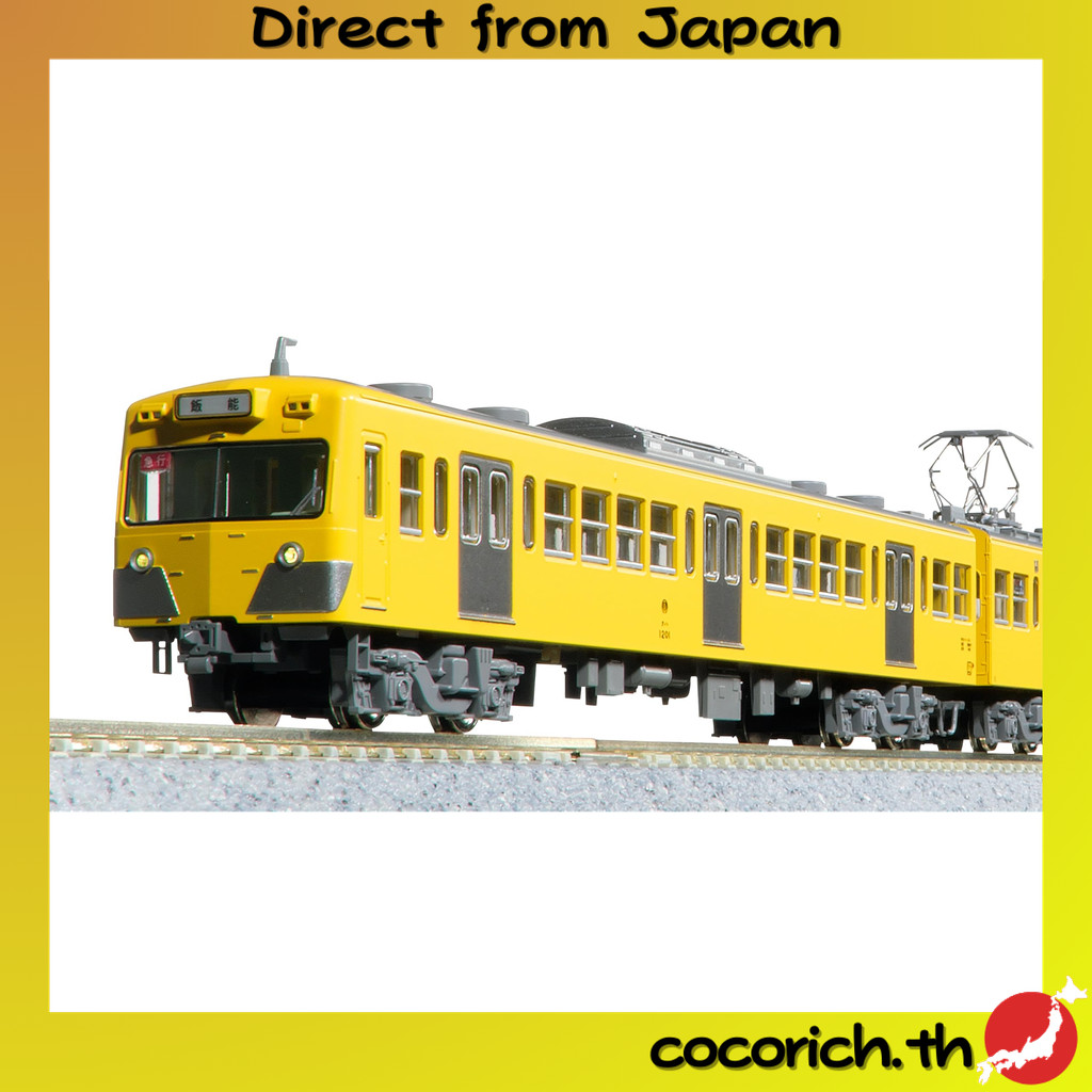 ชุดรถไฟโมเดล KATO N scale Seibu Railway 101 Series รูปแบบเริ่มต้น สีใหม่ 6 คัน - รุ่นจำลองรถไฟ ไทยแล