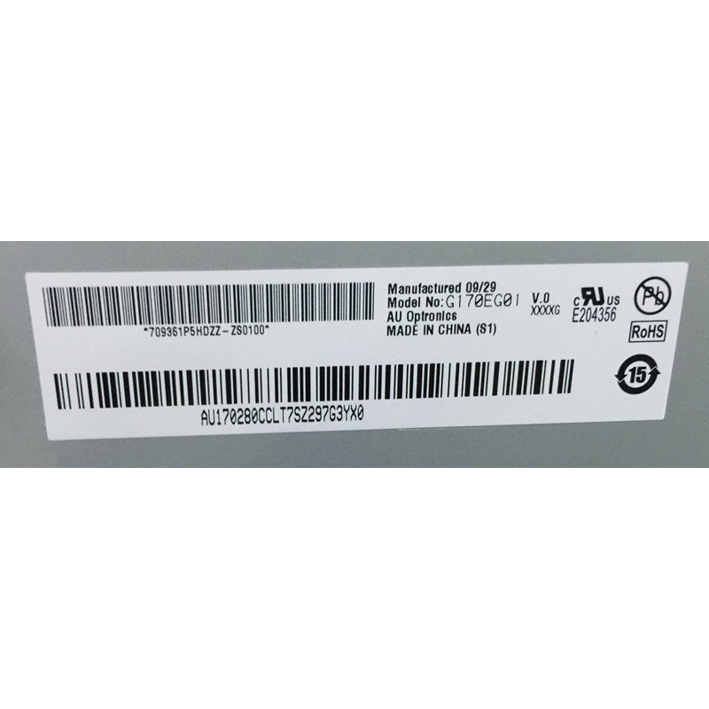 ของแท้ AU: G170EG01 V.0 M170EG01 V.D M170EG01 V.1 2 3 4 5 6 7 8