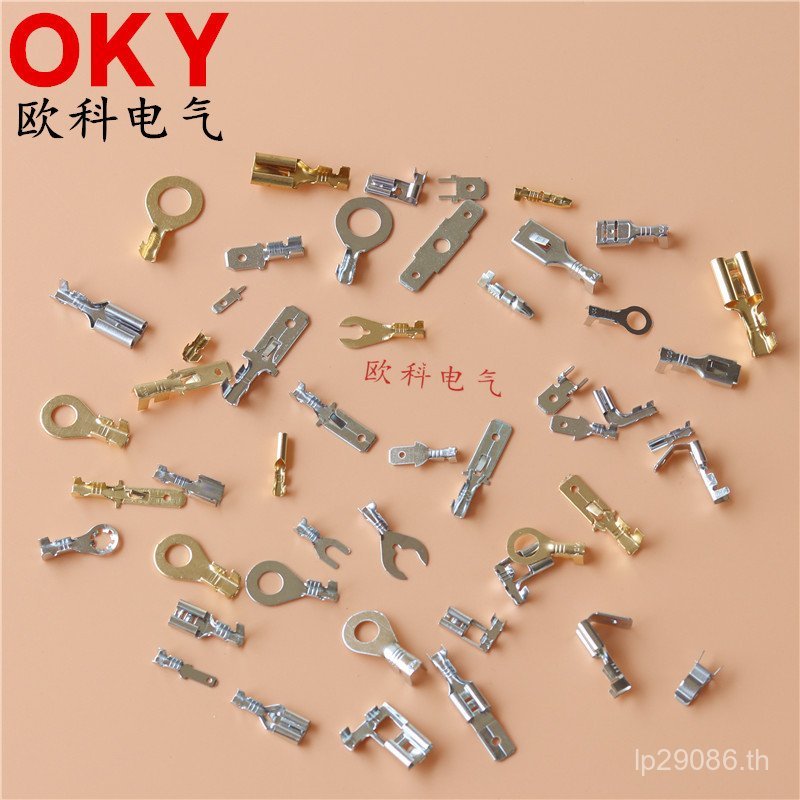 4.2A ส้อมลวดโรงงานขายตรง Ground Pin Ring Connector DJ431-5.2 B6.2 C Terminal Connector 547N