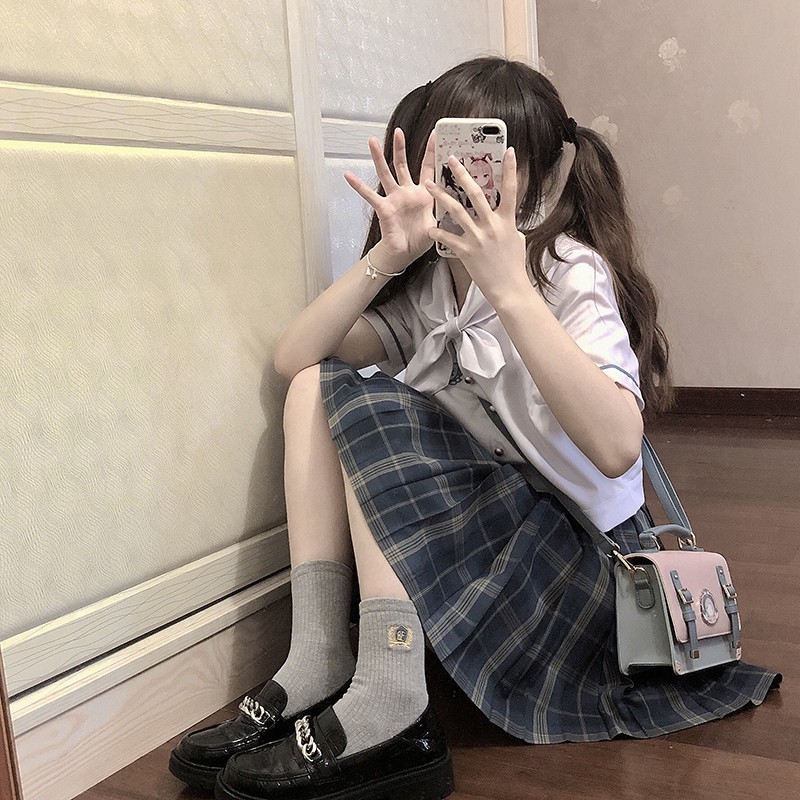 กระเป๋าคาดเอว-mini all-match แบบJK สไตล์lolita จากWoodong Shop