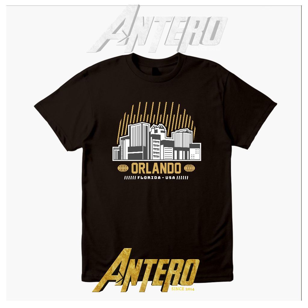 เสื้อยืด Orlando city mother distro เมืองแม่หรือเมือง เกินจริงในสหรัฐอเมริกา ผู้ใหญ่และเด็ก _Vimlens