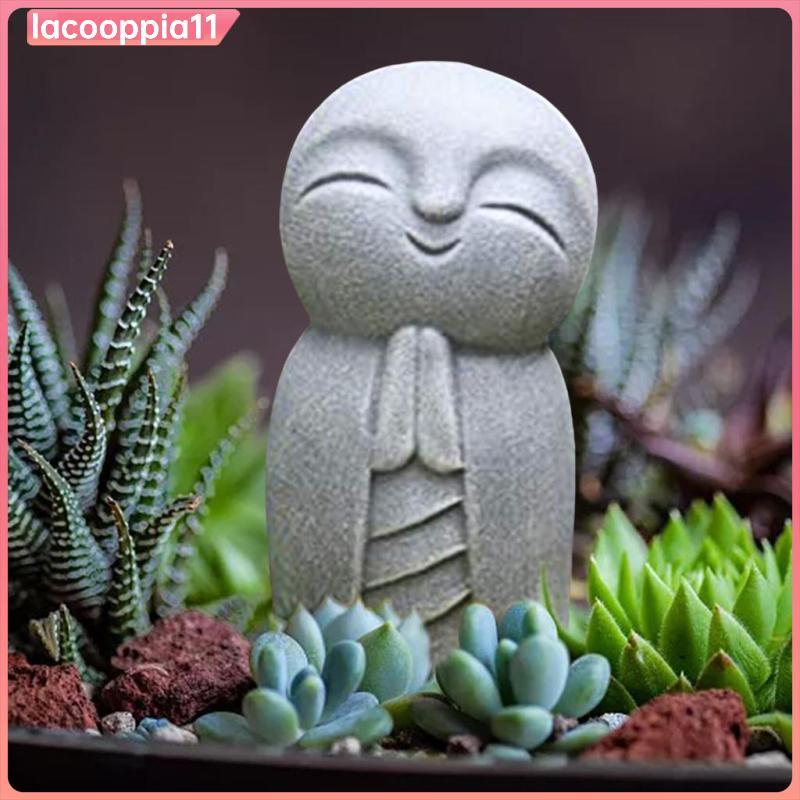 รูปปั้น Jizo สำหรับการประดับบ้านหรือสวนกลางแจ้ง
