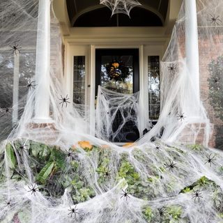 หยากไย่ ใยแมงมุม ใยแมงมุมปลอม ใยแมงมุมสำเร็จรูป ของตกแต่งฮาโลวีน Halloween