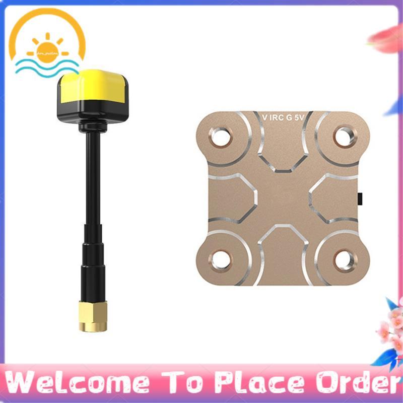 PitMode 25mW-800mW เอาต์พุต 5.8G VTX TX800 48CH เครื่องส่งสัญญาณระยะไกลพร้อมเสาอากาศสําหรับ RC FPV R