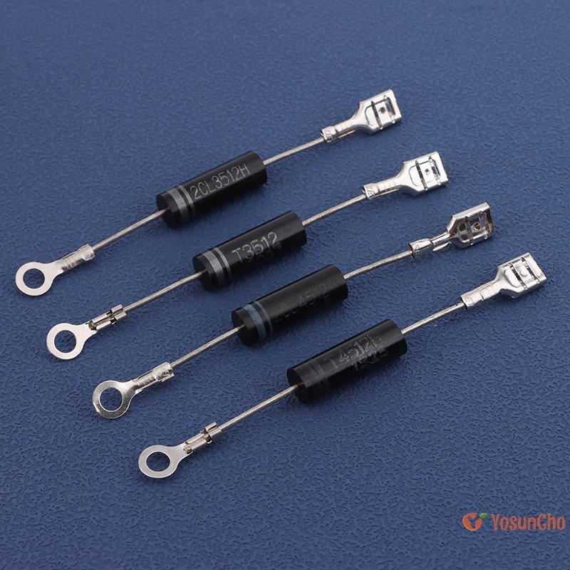 YosunChoker] 1 PC 350mA 12KV ไดโอดแรงดันสูงสําหรับเตาอบไมโครเวฟ Unidirectional Conduction 2CL3512 2C
