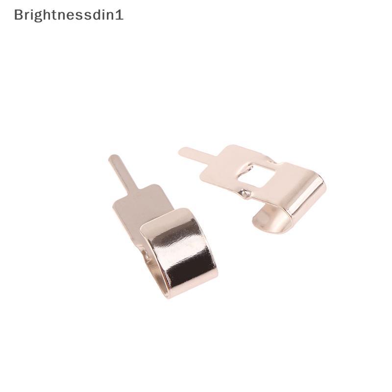 [Brightnessdin] 50PCS Spring Steel 18650 Battery Clip 18650 Battery Holder Battery Contact Battery I