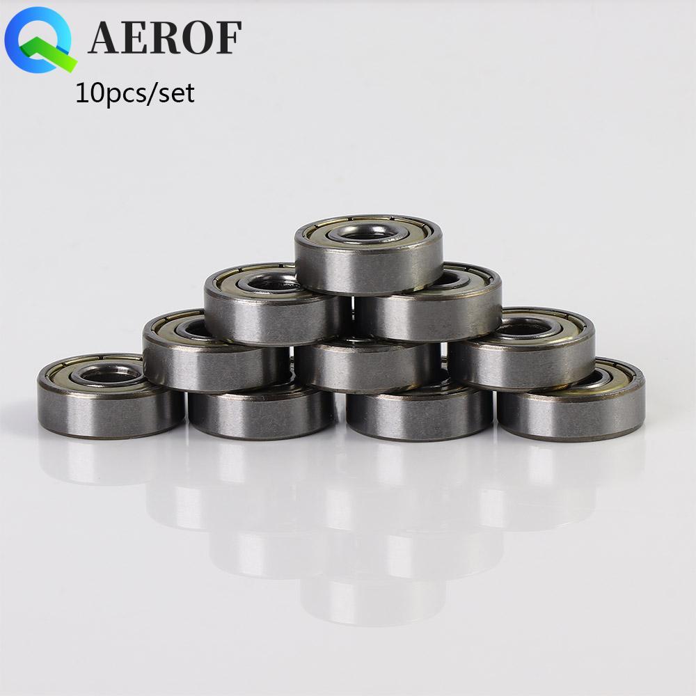 AEROF Bearing 8x22x7mm Scooter 10PCs Deep Carbon Steel Bore Printer Ball
