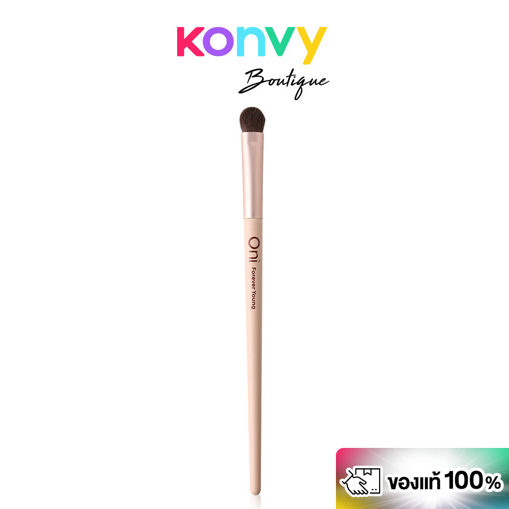 Oni Eye Shadow Brush #Sakura Pink โอนิ แปรงแต่งหน้า สำหรับลงอายแชโดว์ สีชมพูซากุระ.