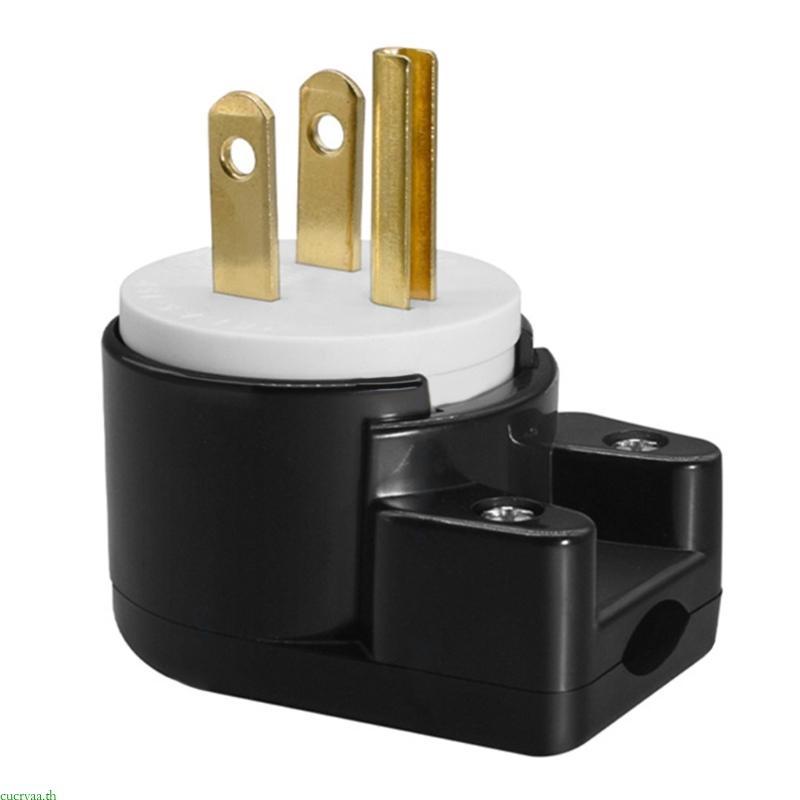 Cucryaa 3 Prong Nema 5 15P ปลั๊กไฟรองรับ 15A 125V สําหรับอุตสาหกรรมและที่อยู่อาศัยใช้